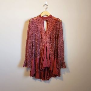 Free People lace tunic